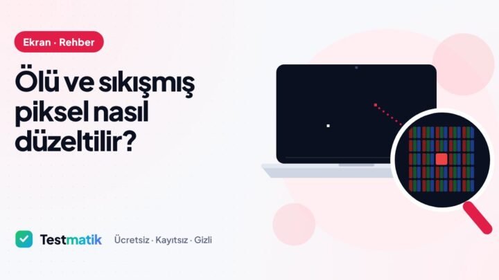 olu piksel nasil duzeltilir